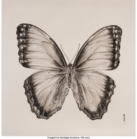 21008&colon; Yirong Zhang &lpar;b&period; 1979&rpar; Butterfly &comma; 2018 Ink