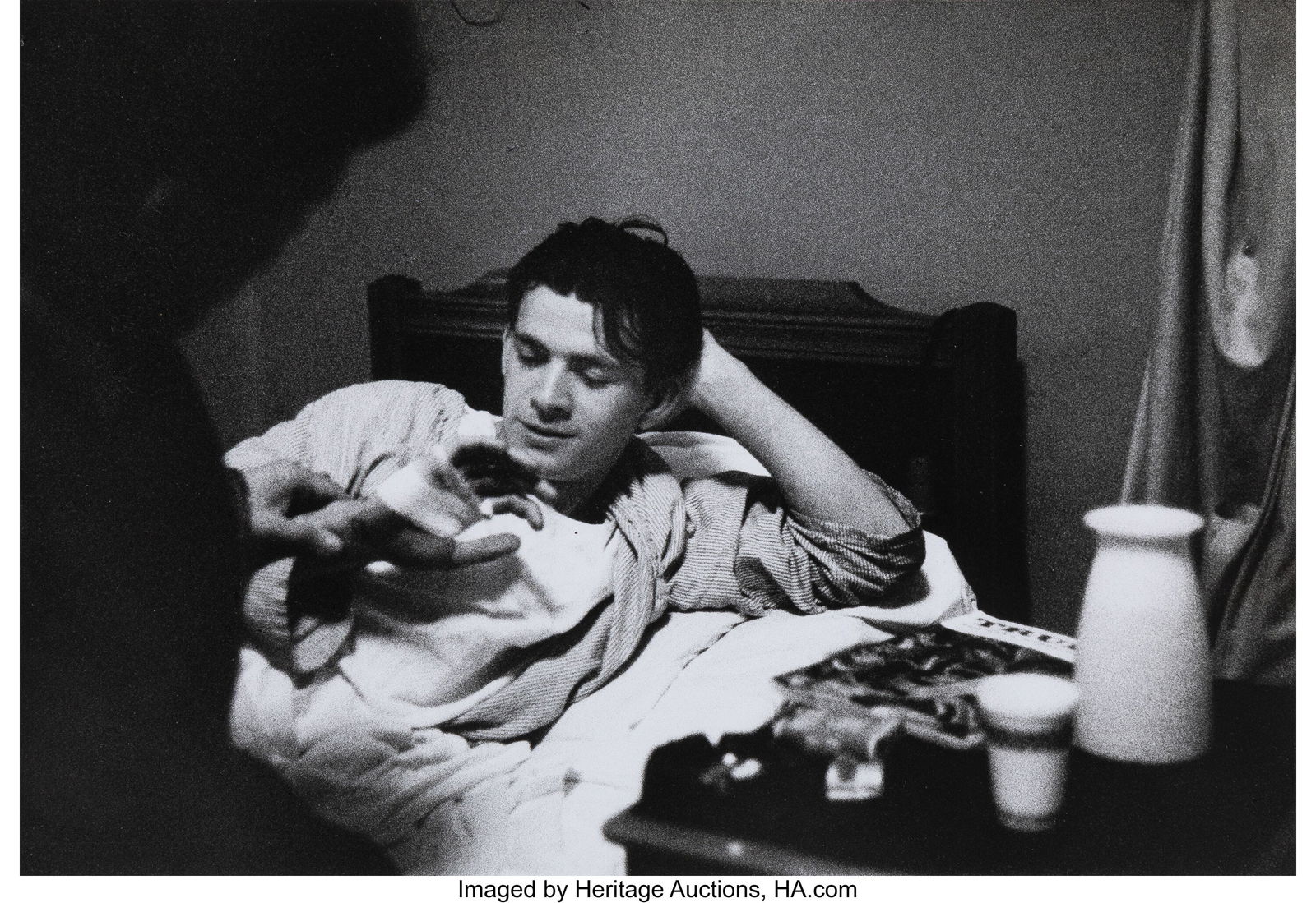 Bruce Davidson (American, b. 1933) Youth with Ba: Bruce Davidson (American, b. 1933) Youth with Bandaged Hand, Brooklyn Gang, 1959 Gelatin silver print, printed c. 1959 8-1/2 x 12-1/2 inches &lp