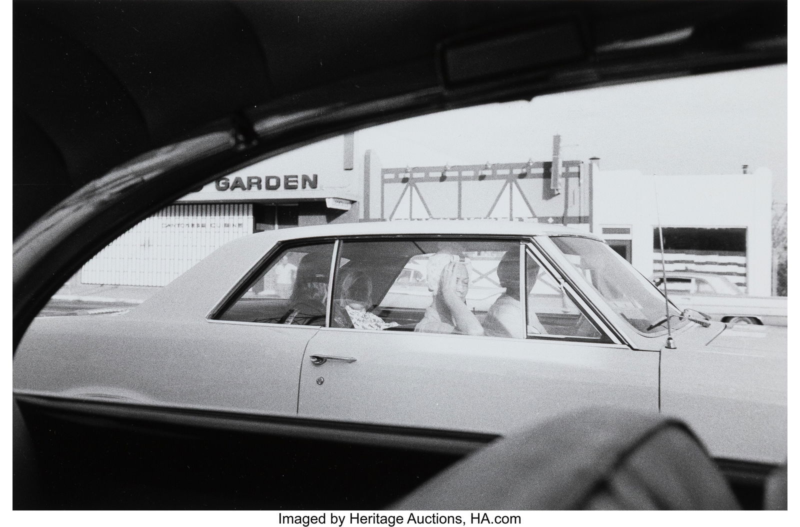Bruce Davidson (American, b. 1933) View from a C: Bruce Davidson (American, b. 1933) View from a Car, Los Angeles, 1964 Gelatin silver print, printed later 7-3/4 x 12 inches (19.7 x 30.5