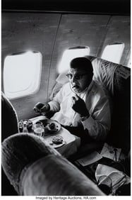 42023: Bruce Davidson (American, b. 1933) Plane passeng