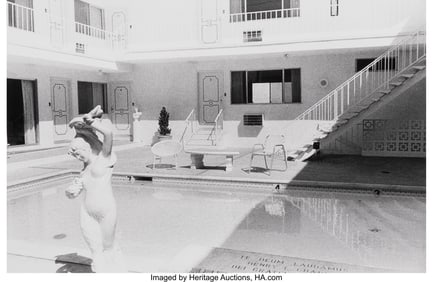 42024: Bruce Davidson (American, b. 1933) Pool, Los Ang