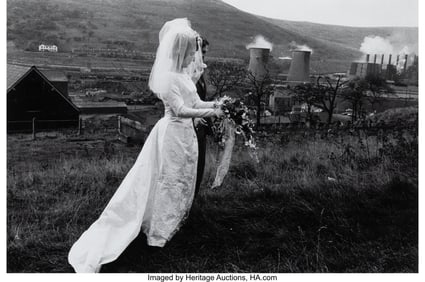 42026: Bruce Davidson (American, b. 1933) Bride, Wales,
