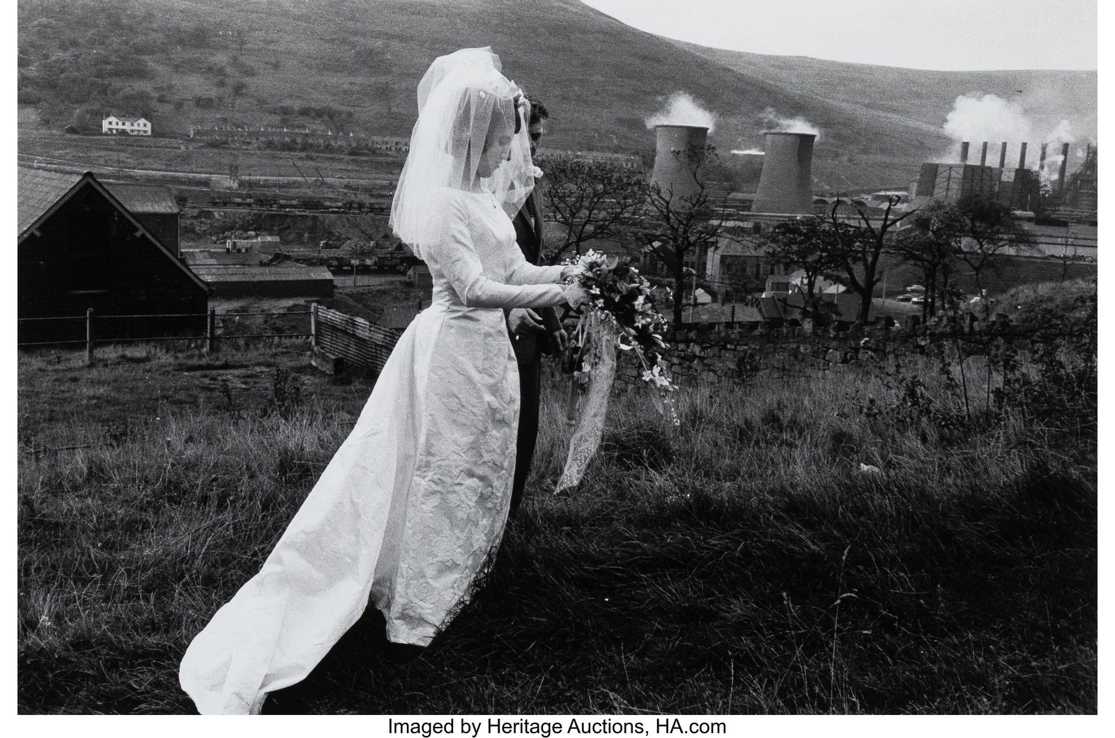 Bruce Davidson (American, b. 1933) Bride, Wales,: Bruce Davidson (American, b. 1933) Bride, Wales, 1965 Gelatin silver print, printed later 7-7/8 x 12 inches (19.9 x 30.5 cm) (