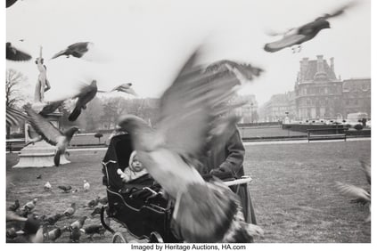 42029: Bruce Davidson (American, b. 1933) Pigeons, Pari