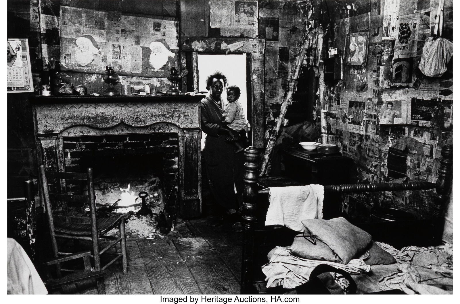 Bruce Davidson (American, b. 1933) Mrs. Blackman: Bruce Davidson (American, b. 1933) Mrs. Blackman, Selma, Alabama, Time of Change, 1965 Gelatin silver print, printed later 7-7/8 x 12 in