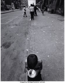 42035: Bruce Davidson (American, b. 1933) Street Scene,