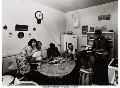 42037: Bruce Davidson (American, b. 1933) Kitchen, East