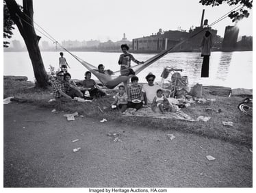 42039: Bruce Davidson (American, b. 1933) Picnic by the