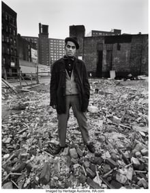 42040: Bruce Davidson (American, b. 1933) Youth Standin