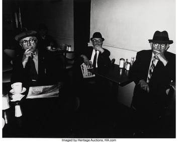 42043: Bruce Davidson (American, b. 1933) Three Men in