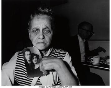 42044: Bruce Davidson (American, b. 1933) Woman holding