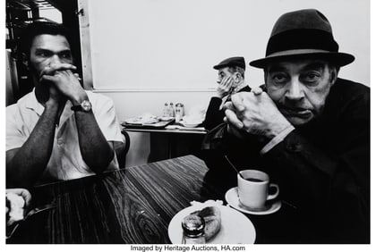 42045: Bruce Davidson (American, b. 1933) Scowling Man,