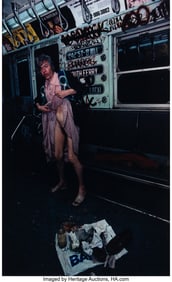 42047: Bruce Davidson (American, b. 1933) Homeless Tran