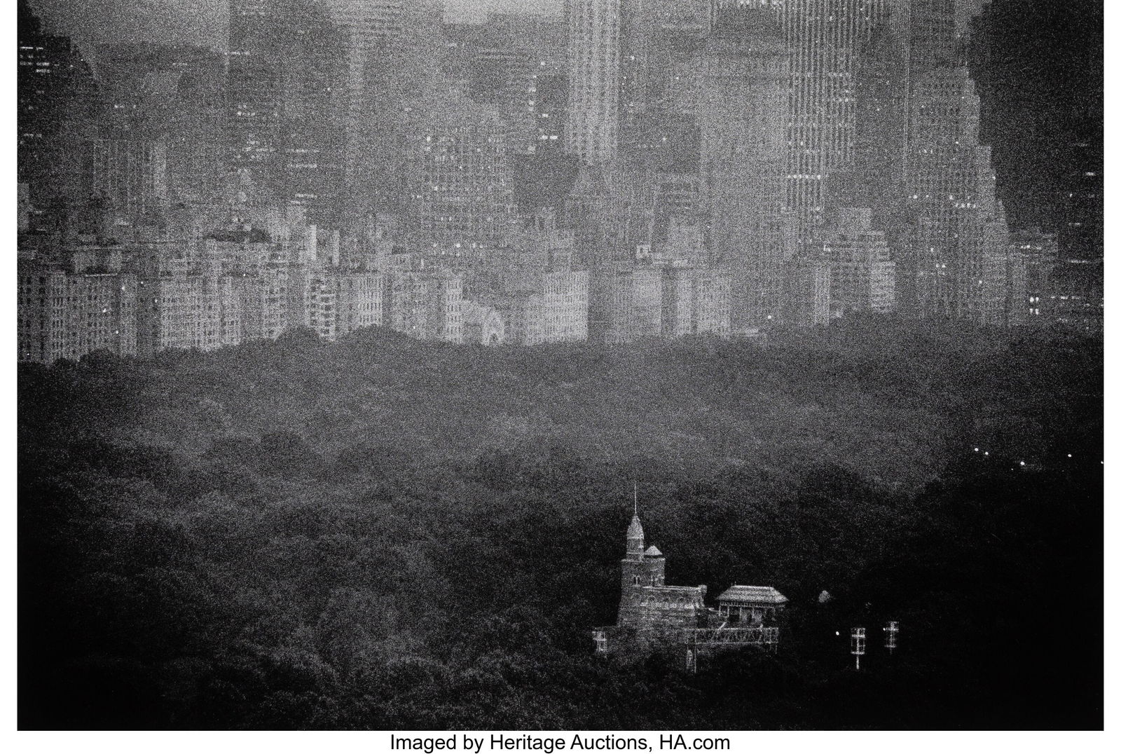 Bruce Davidson (American, b. 1933) Belvedere Cas: Bruce Davidson (American, b. 1933) Belvedere Castle, Central Park, 1992-1995 Gelatin silver print, printed later 12-1/2 x 18-1/2 inches (31&period