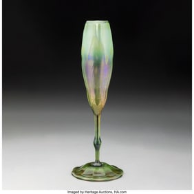 79023: Tiffany Studios Calyx Floriform Vase, circa 1910