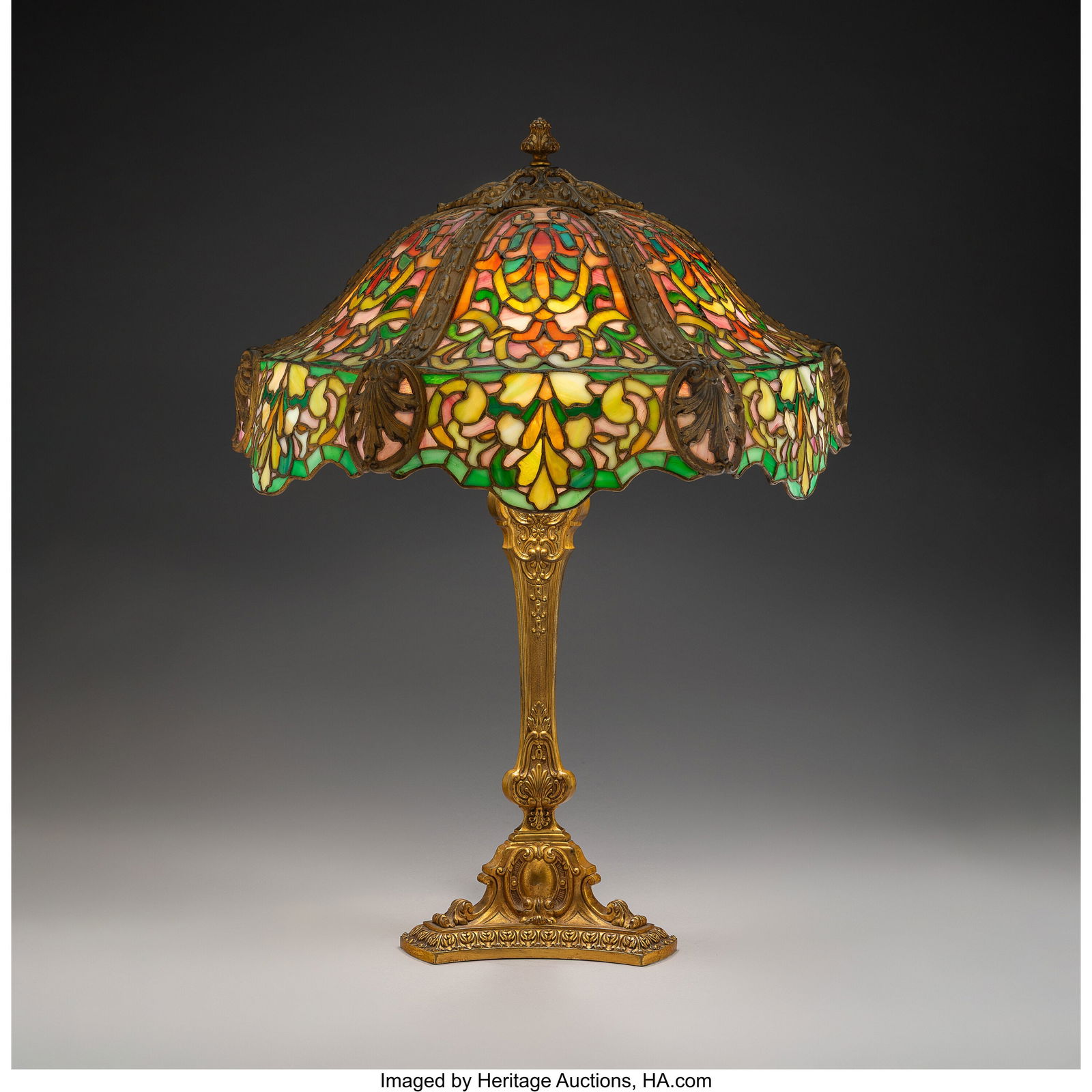 Duffner & Kimberly Louis XIII Table Lamp, circa (1 of 4)