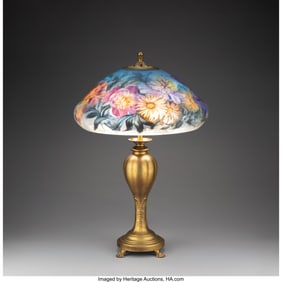 79040: Pairpoint Mfg. Co. Table Lamp, circa 1910 Revers