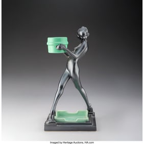 79122: Frankart, Inc. Figural Ashtray, Model T334, circ