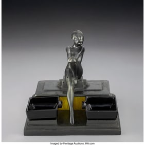 79135: Frankart, Inc. Figural Smoking Set, Model T337,