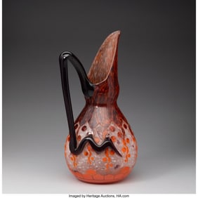 79143: Schneider Glassworks Le Verre Français Rubanier