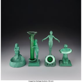 79246: Frankart, Inc. Four Figural Table Articles, circ