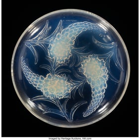 79263: René Lalique Véronique Bowl, circa 1928 Opales