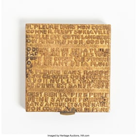 67006: Line Vautrin Il pleure dans mon coeur Powder Box