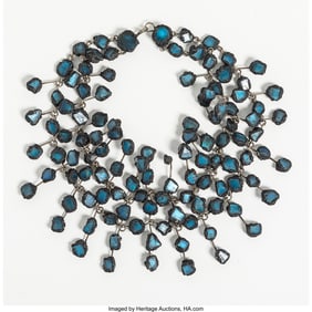 67008: Line Vautrin Necklace France, circa 1955 Talosel