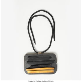 67009: Louise Nevelson Untitled (Pendant) USA, 1985-198