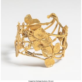 67017: Claude Lalanne Entrelacs Bracelet Artcurial Fran