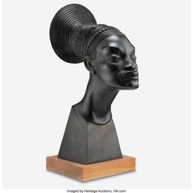 67018: Viktor Schreckengost Jeddu USA, 1931 Patinated b