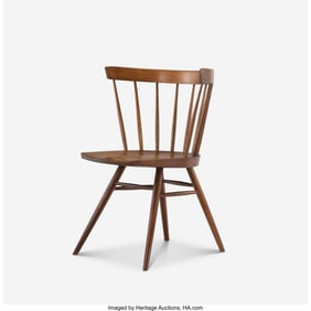 67037: George Nakashima Straight-Back Chair USA, before