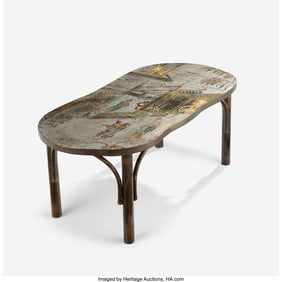 67047: Philip and Kelvin LaVerne Chan Coffee Table USA