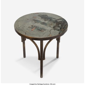67048: Philip and Kelvin LaVerne Chan Side Table USA, 1