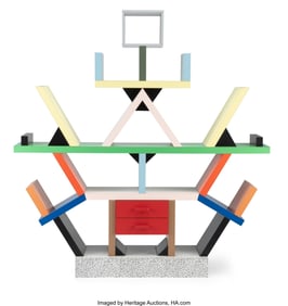 67053: Ettore Sottsass Carlton Bookcase Memphis Italy,
