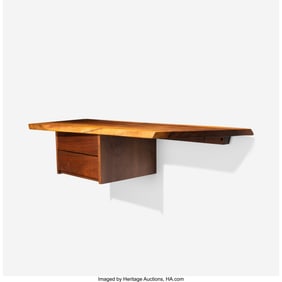 67061: Mira Nakashima Hanging Wall Shelf USA, 2000 Amer