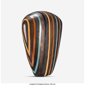 67062: Jun Kaneko Untitled (Dango) Japan, 2001 Glazed