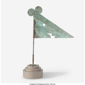 67075: Jonathan Bonner Weathervane USA, circa 1980s Cop