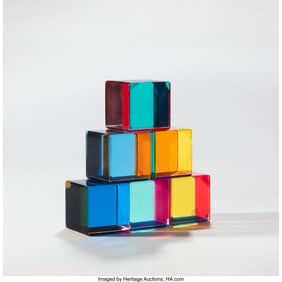 67088: Vasa Velizar Mihich Six Cubes USA, 1998 Laminate