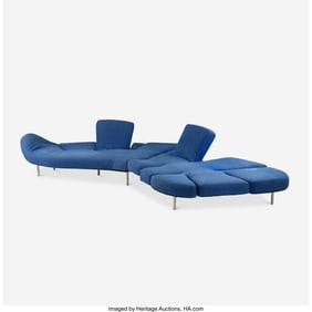 67101: Francesco Binfaré Flap Sofa Edra Italy, design