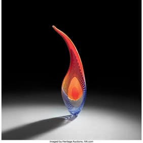 67127: Lino Tagliapietra Dinosaur Italy, 2001 Blown and