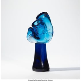 67165&colon; Harvey K&period; Littleton Early Sculpture USA&comma; 1976 Bl