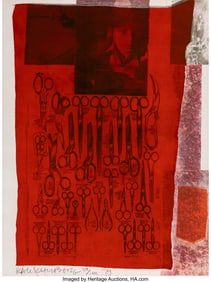 41021: Robert Rauschenberg (1925-2008) More Distant Vis