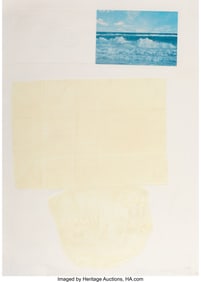 41023: Robert Rauschenberg (1925-2008) The Tramp, 1974