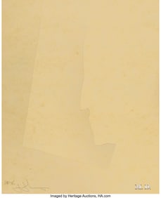 41026: Jasper Johns (b. 1930) M.D., from Merce Cunningh
