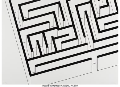 41028: Robert Morris (1931-2018) Untitled, from Merce C