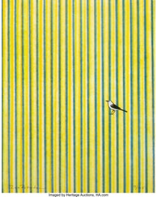 41029: Ross Bleckner (b. 1949) Untitled Lithograph in c