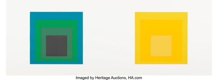 41030: Josef Albers (1888-1976) Portfolio II/Folder XIV
