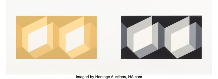 41033: Josef Albers (1888-1976) Portfolio I/Folder XXVI