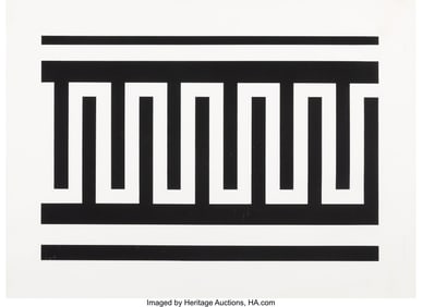 41036: Nassos Daphnis (b. 1914) SS-1-78, circa 1970 Scr